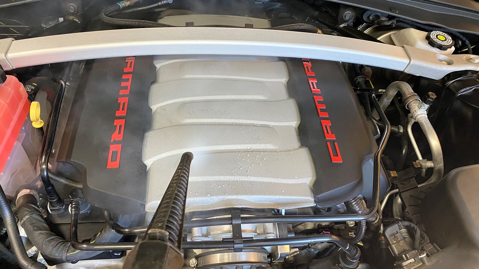 Chevrolet Camaro Engine Steam Cleaning